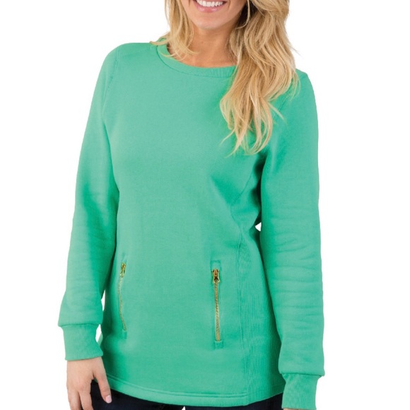 Charles River Apparel Tops - Charles River Apparel Hampton Sweatshirt Mint